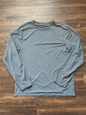 lululemon athletica organic cotton classic fit long sleeve shirt